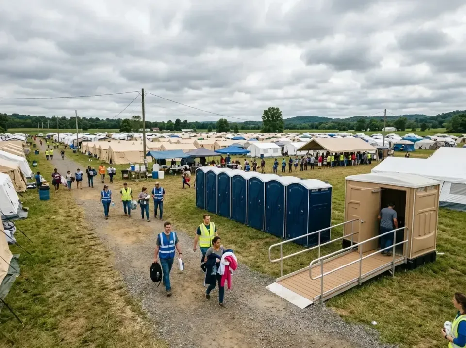 disaster-relief-camp-restrooms-010 — frequently asked questions, Dumpster & Portable Bathrooms Rental in Jasper, IN
